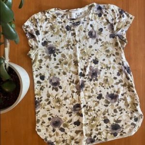 Anthropologie floral top